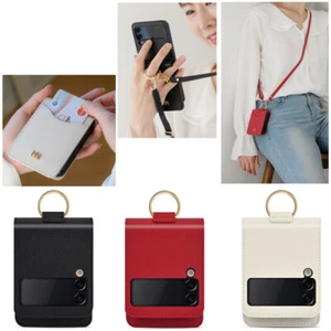 Wave Pocket Ring Case for Samsung Galaxy Z Flip6/ Z Flip5/ Z Flip4/ Z Flip3 - Picture 1 of 12