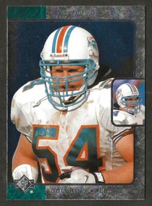 1996 Upper Deck SP #91 ZACH THOMAS Rookie Miami Dolphins 2023 HALL OF FAME - 05
