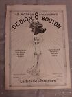 Pub de presse ancienne Dedion Bouton de 1920  - Old paper advertisement