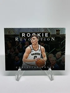 Christian Braun 2022-23 Select Rookie Revolution #13 Insert Denver Nuggets RC - Picture 1 of 2