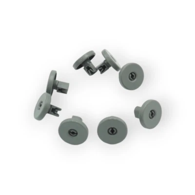 КОМПЛЕКТ 8 КОЛЕС КОРЗИНА КОРЗИНА НИЖНЯЯ СТИРАЛЬНАЯ МАШИНА ПОСУДОМОЕЧНАЯ МАШИНА ELECTROLUX REX ZANUSSI AEG 50 - Изображение 1 из 2