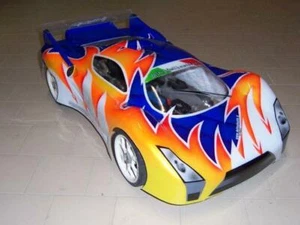 Delta Plastik HR03 Speed Run 1/8 GT 325mm body Hobao Traxxas Slash 0128 - Picture 1 of 1