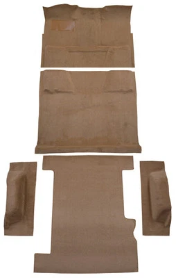 GMC C25/C2500 1973 Suburban 2x2 automático kit completo de alfombra de repuesto Foto 1 de 4