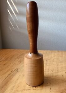 Lie Nielsen Toolworks 16oz Curly Maple Mallet (Skelton saws Treated) Amber