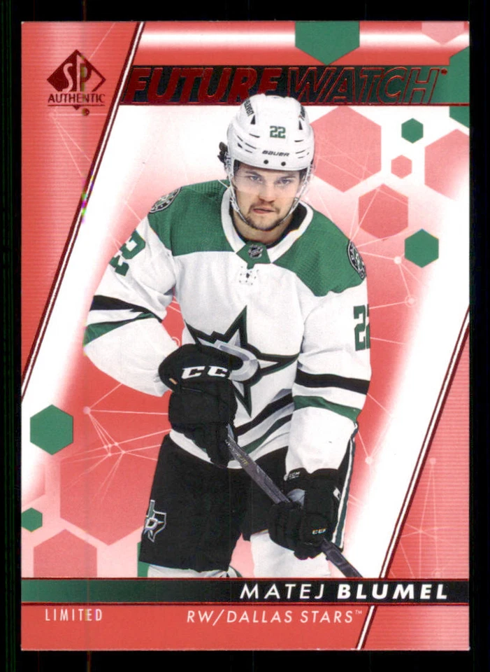 2022-23 SP Authentic Limited Red #170 Matej Blumel FW - Image 1 of 2