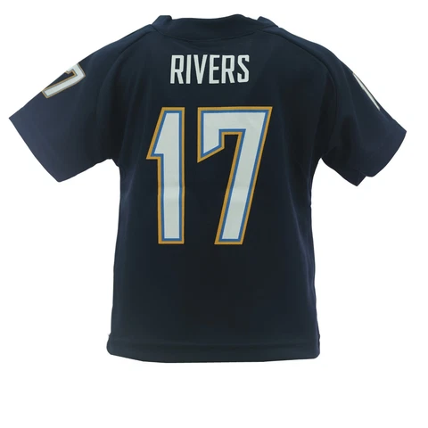 Los Angeles Chargers Official NFL Infant Toddler Size Philip Rivers Jersey New Cover