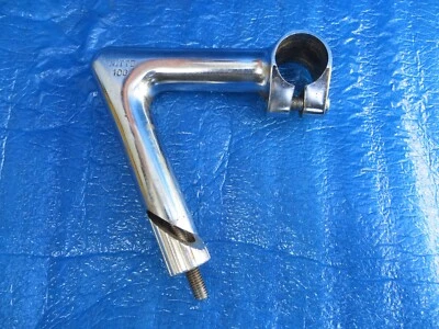 Abrazadera vintage Nitto Jaguar 100 mm 65 grados 25,4 mm pluma 22,2 mm VIA vástago de acero Foto 1 de 4