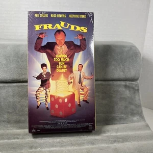 Frauds (VHS) sealed w/watermark. Phil Collins, Hugo Weaving, Josephine Byrnes - Picture 1 of 5
