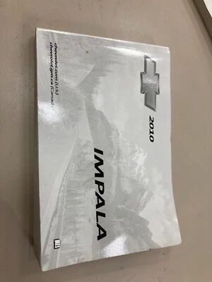 2010 CHEVROLET IMPALA OWNER'S MANUAL Foto 1 de 2