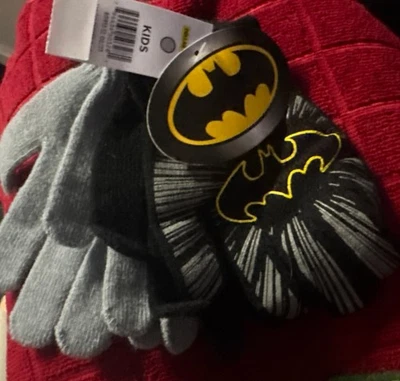 Pack de 3 guantes de invierno para niños y 2 Batman, Foto 1 de 4