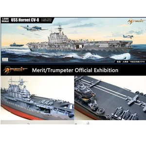 Trumpeter 1/200 USS Hornet CV-8 Aircraft Carrier Battleship Model Kit 62001 - Picture 1 of 1