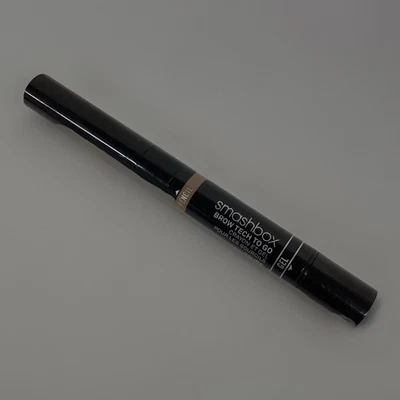 Smashbox 2 in 1 Brow Tech To Go TAUPE Crayon & Gel 0.007oz AS PICT, NOBOX NEW - Image 1 of 4