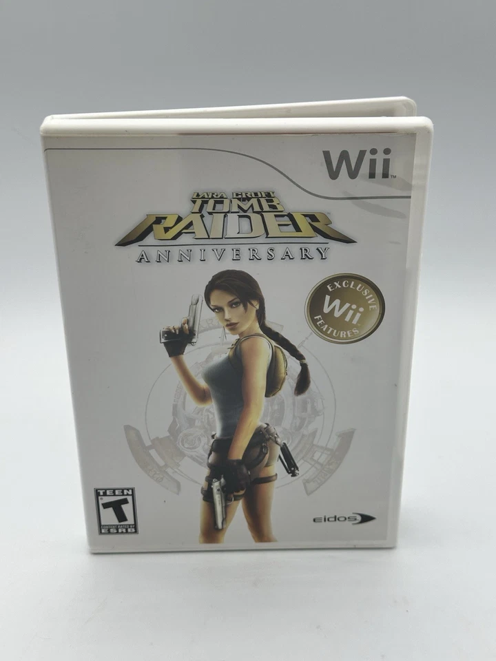 Lara Croft: Tomb Raider Anniversary (Nintendo Wii, 2007 Completo En Caja Probado. Foto 1 de 3