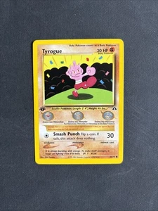 Pokémon TCG Tyrogue Neo Discovery 66/75 Regular 1. Edition Common - NM - Bild 1 von 6