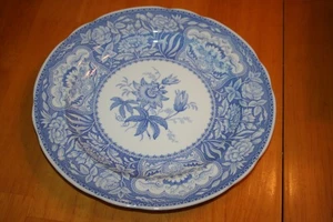 Spode Blue Room Collection "Floral" blau Speiseteller 10,5" - Bild 1 von 2