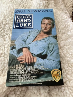 (TS) Cool Hand Luke 1967 VHS Tape - 1987 Release | Paul Newman & George Kennedy - Image 1 of 3