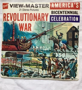 Revolutionary War View Master Packet 1974 GAF - Imagen 1 de 2