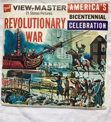 Revolutionary War  View Master  Packet  1974  GAF - Image 1 of 2