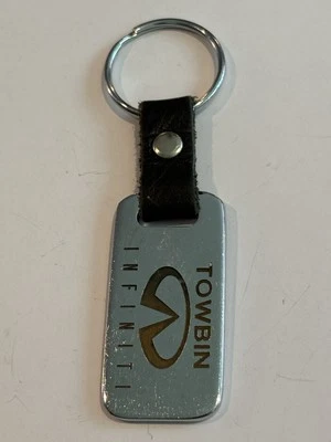 VINTAGE🇺🇸”TOWBIN” INFINITI DEALERSHIP KEYCHAIN/KEYRING/KEYFOB👀LQQK👀 - Image 1 of 3