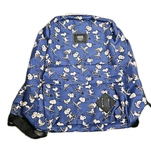 VANS PEANUTS SNOOPY On SKATEBOARD BACKPACK NWT Limited Edition 2017 - Picture 1 of 5