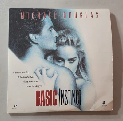 👉 Basic Instinct LaserDisc 1992 Michael Douglas Sharon Stone Thriller!!! - Image 1 of 2