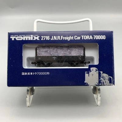 Vintage Tomix 2716 JNR Freight Car TORA 70000 Flatcar N Gauge Tomy Japan RARE - Image 1 of 4
