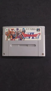 DRAGON QUEST VI SUPER FAMICOM SFC JAPAN GIAPPONESE USATO SOLO CASSETTA - Imagen 1 de 2