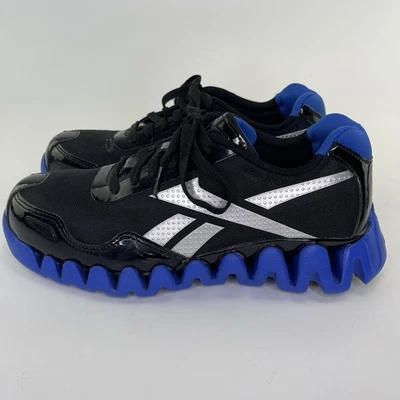Reebok Zig Pulse Womens Size 9M Black Blue Composite Toe Safety Work Shoes READ - Image 1 of 4