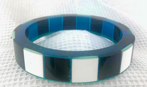 GIVENCHY Bracciale KARL LAGERFELD vintage RUNWAY lucite RARO