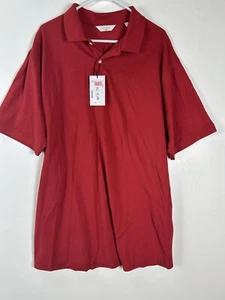 NEU mit Etikett Gold Label Roundtree Yorke rot Polo Big Man 2XB - Bild 1 von 7