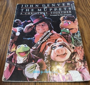 John Denver And The Muppets A Christmas Together Piano Guitar Photos Songbook - Picture 1 of 12