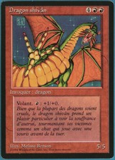 Shivan Dragon (BB) Revised (FRENCH) NM Red Rare MAGIC CARD (ID# 96381) ABUGames