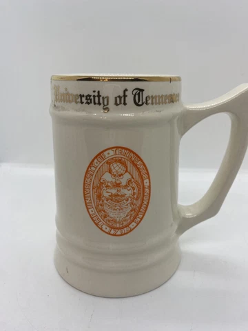 Vintage University Of Tennessee Volunteers Drinking Stein Mug W.C. Bunting Cover