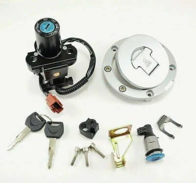 Interruptor de encendido Honda CBR1000RR CBR 600RR tapa de combustible juego de llaves de bloqueo de asiento 07-14 Foto 1 de 4