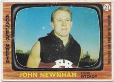 1967 Scanlens (21) John NEWNHAM Fitzroy #