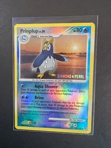 Prinplup 58/130 Reverse Holo STAMPED - Diamond & Pearl Pokemon 2007 Promo Mint - Bild 1 von 2