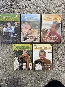 Cesar Millan's Mastering Leadership 2-6 DVD Box Set Dog Training Missing V1 - Picture 1 of 7