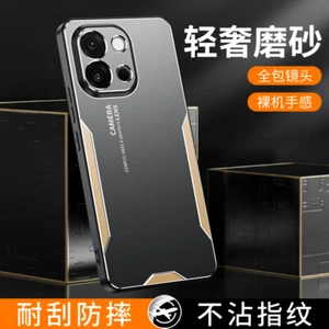 For OnePlus 13T, Luxury Shockproof Hybrid Metal Aluminum Soft Bumper Cover Case - Picture 1 of 15