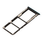 (Green)Dual Sim Card Tray Holder With Card Pin For Xiaomi Redmi Note 10