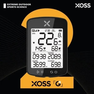 XOSS G2+ GPS Bike Computer Bluetooth ANT+ Cycling Computer+ Bicycle Mount IPX7 - Picture 1 of 14