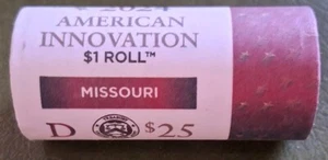 American Innovation Dollar Rolle für den Bundesstaat Missouri aus der Denver Mint - Bild 1 von 1