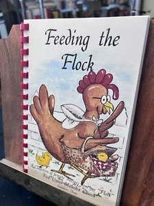Jacksboro Texas 1989 Feeding The Flock 1st United Methodist Church Rare Cookbook - Foto 1 di 8