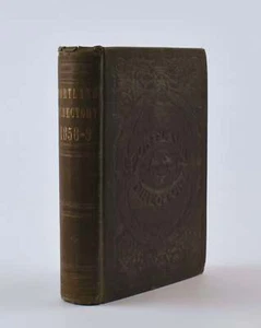 Beckett. The Portland Directory. 1858-59. - Picture 1 of 2