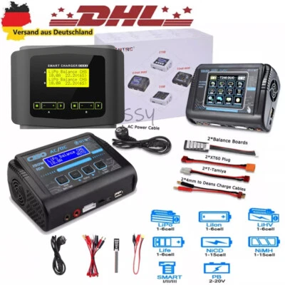 HTRC T240 DUO C150 C6X2 Lipo Battery Balance Ladegerät Dual RC Ladegerät AC/DC - Bild 1 von 4