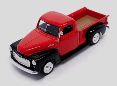 Nueva camioneta GMC Road Signature escala 1/43 diecast roja y negra 1950 en caja Foto 1 de 3