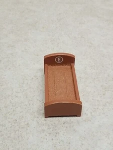 Fisher Price Little People Ernie Bett 70er Jahre Sesamstraße Möbel braun - Bild 1 von 4