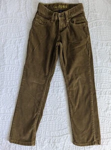 Gapkids 1969 Corduroy Jeans Light Brown Size 7 Slim - Picture 1 of 3