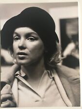 Marilyn Monroe candid photo no makeup wearing a hat 6x8