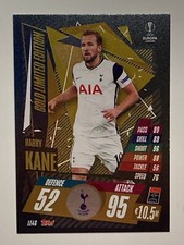 2020-21 Match Attax Harry Kane #LE4G Gold Limited Edition Tottenham England