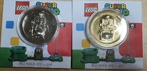 Set of LEGO SUPER MARIO COIN - ORIGINAL PACKAGE WITH COIN CASE, RARE!! - Picture 1 of 4